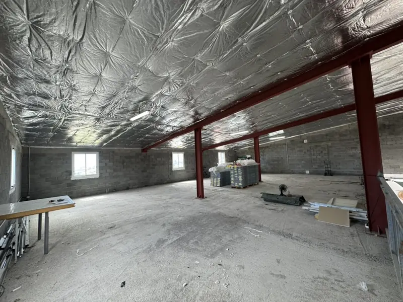 Le plateau nu, avant travaux